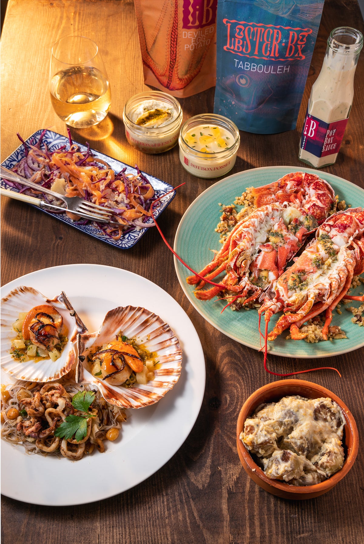 Lobster Box - Half Lobster