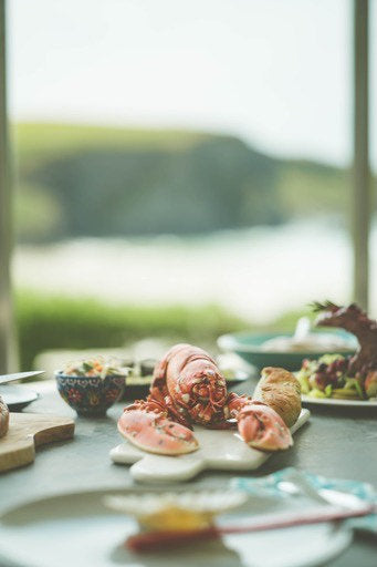 Seafood with a sea view